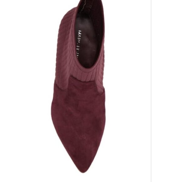 Marc Fisher Albinia Sock Boot burgundy - Picture 4 of 13